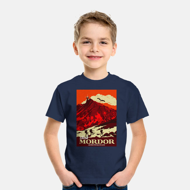 Climb Mordor-youth basic tee-heydale