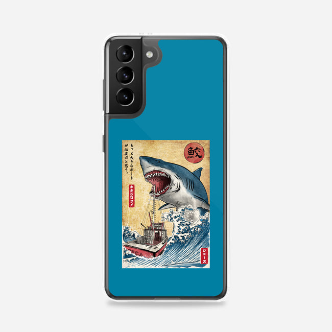 Hunting The Shark In Japan-samsung snap phone case-DrMonekers