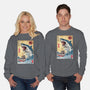 Hunting The Shark In Japan-unisex crew neck sweatshirt-DrMonekers