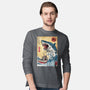 Hunting The Shark In Japan-mens long sleeved tee-DrMonekers