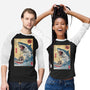 Hunting The Shark In Japan-unisex baseball tee-DrMonekers