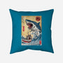 Hunting The Shark In Japan-none removable cover w insert throw pillow-DrMonekers