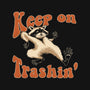 Keep On Trashin'-cat basic pet tank-vp021