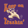Keep On Trashin'-womens off shoulder sweatshirt-vp021