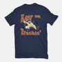 Keep On Trashin'-mens heavyweight tee-vp021