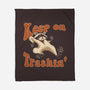 Keep On Trashin'-none fleece blanket-vp021