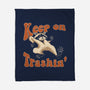 Keep On Trashin'-none fleece blanket-vp021
