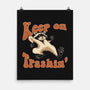 Keep On Trashin'-none matte poster-vp021