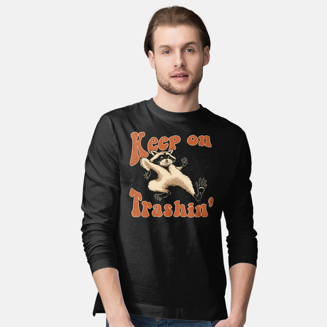 Keep On Trashin'-mens long sleeved tee-vp021