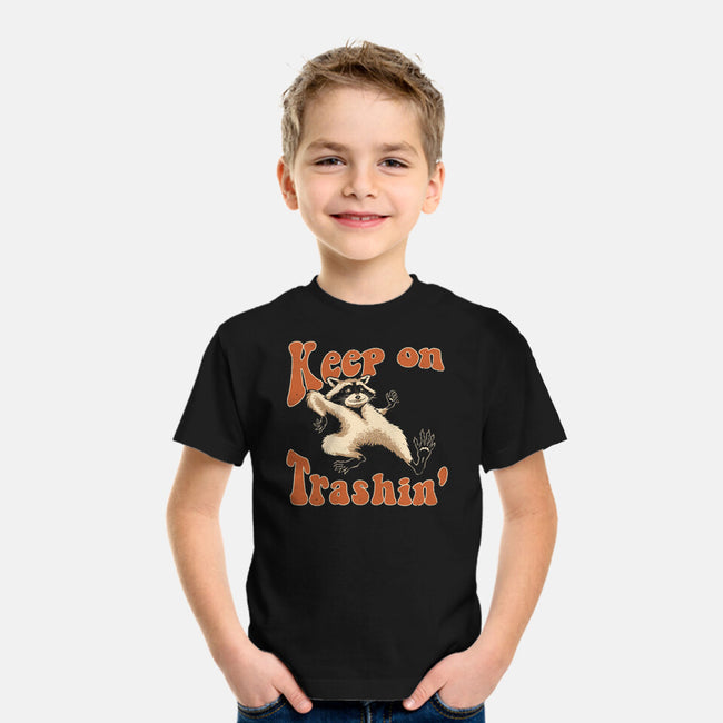 Keep On Trashin'-youth basic tee-vp021