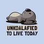 Unkoalified To Live Today-baby basic onesie-eduely