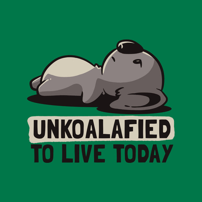 Unkoalified To Live Today-none glossy mug-eduely