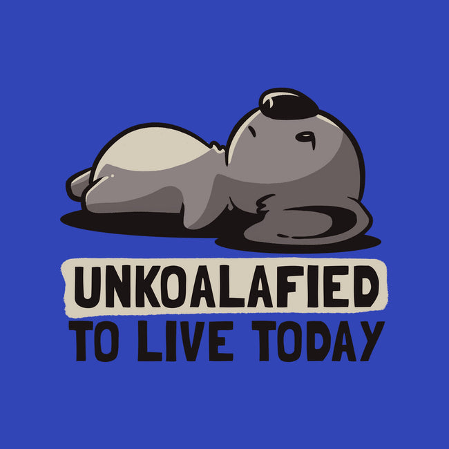 Unkoalified To Live Today-youth basic tee-eduely