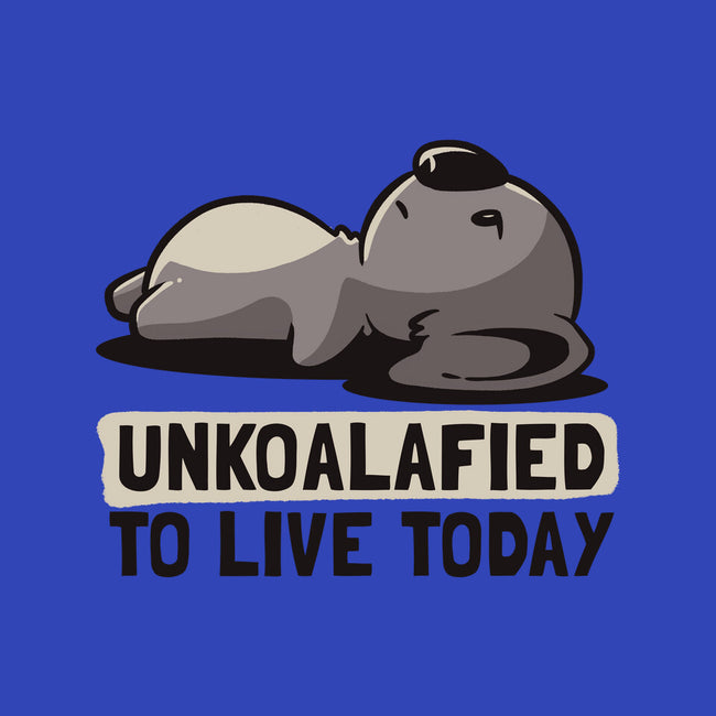 Unkoalified To Live Today-none fleece blanket-eduely