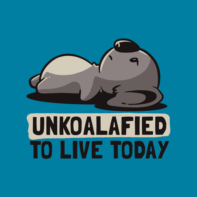 Unkoalified To Live Today-none fleece blanket-eduely