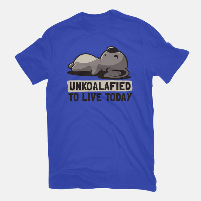 Unkoalified To Live Today-youth basic tee-eduely