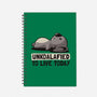 Unkoalified To Live Today-none dot grid notebook-eduely
