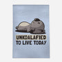 Unkoalified To Live Today-none indoor rug-eduely