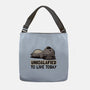 Unkoalified To Live Today-none adjustable tote-eduely