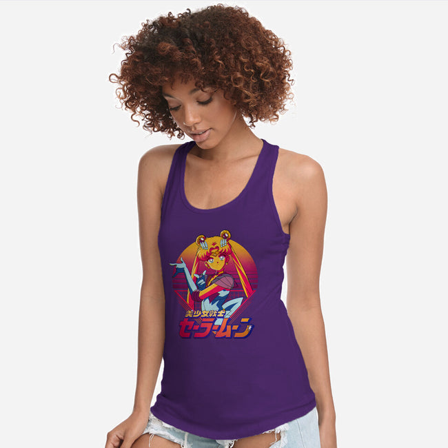 Sailor Cute-womens racerback tank-Odin Campoy