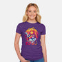 Sailor Cute-womens fitted tee-Odin Campoy