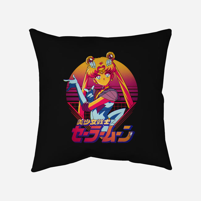 Sailor Cute-none removable cover w insert throw pillow-Odin Campoy