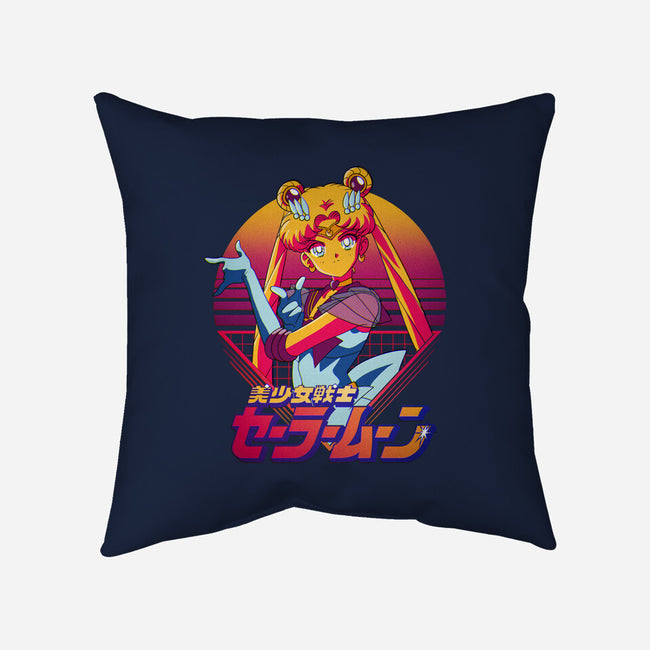 Sailor Cute-none removable cover w insert throw pillow-Odin Campoy