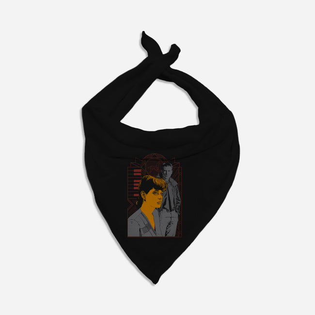 Noir Lovers-dog bandana pet collar-Hafaell