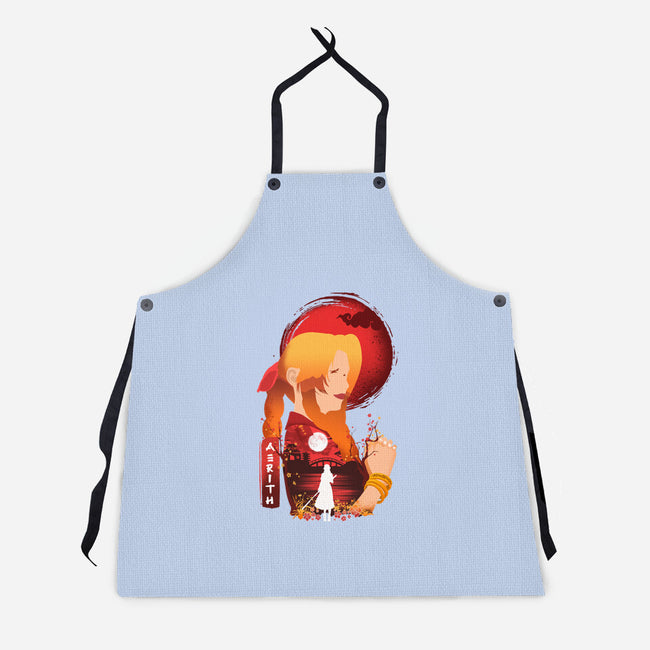 Flower Fantasy-unisex kitchen apron-hirolabs