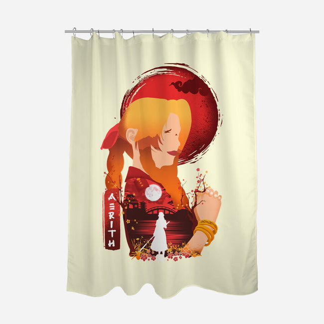 Flower Fantasy-none polyester shower curtain-hirolabs
