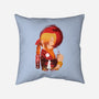 Flower Fantasy-none removable cover throw pillow-hirolabs