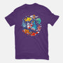 Summer Shark-womens basic tee-Vallina84