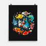 Summer Shark-none matte poster-Vallina84