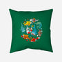 Summer Shark-none removable cover w insert throw pillow-Vallina84