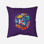 Summer Shark-none removable cover w insert throw pillow-Vallina84
