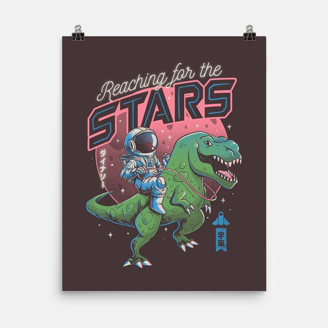 Reaching for the Stars-none matte poster-eduely