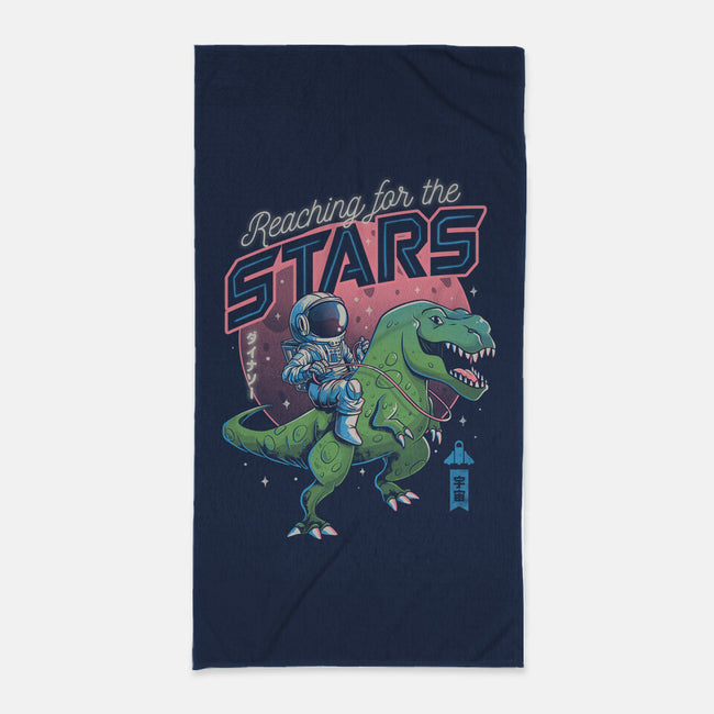 Reaching for the Stars-none beach towel-eduely