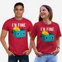 Dumpster Is Fine-unisex basic tee-DinoMike