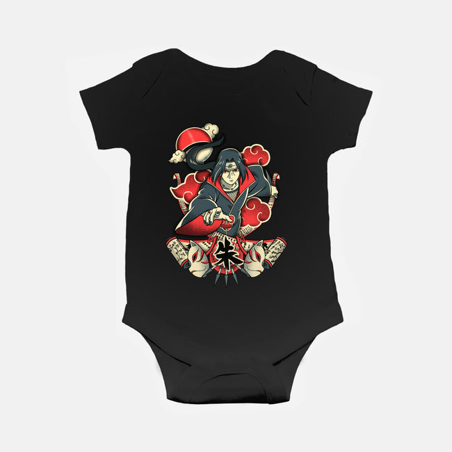 Under My Genjutsu-baby basic onesie-constantine2454