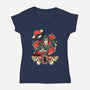 Under My Genjutsu-womens v-neck tee-constantine2454