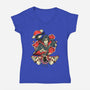Under My Genjutsu-womens v-neck tee-constantine2454