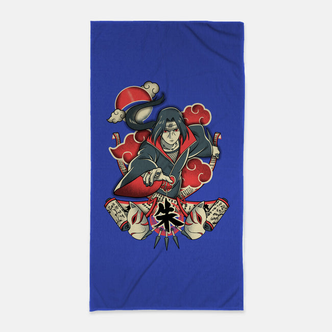 Under My Genjutsu-none beach towel-constantine2454