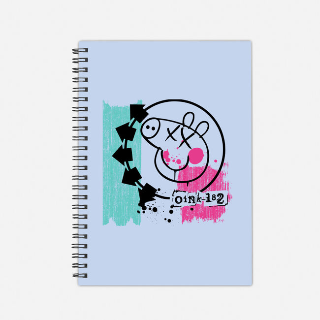 Oink-182-none dot grid notebook-dalethesk8er
