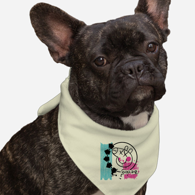 Oink-182-dog bandana pet collar-dalethesk8er
