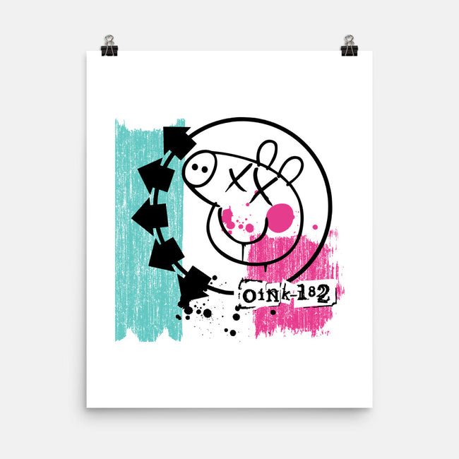 Oink-182-none matte poster-dalethesk8er