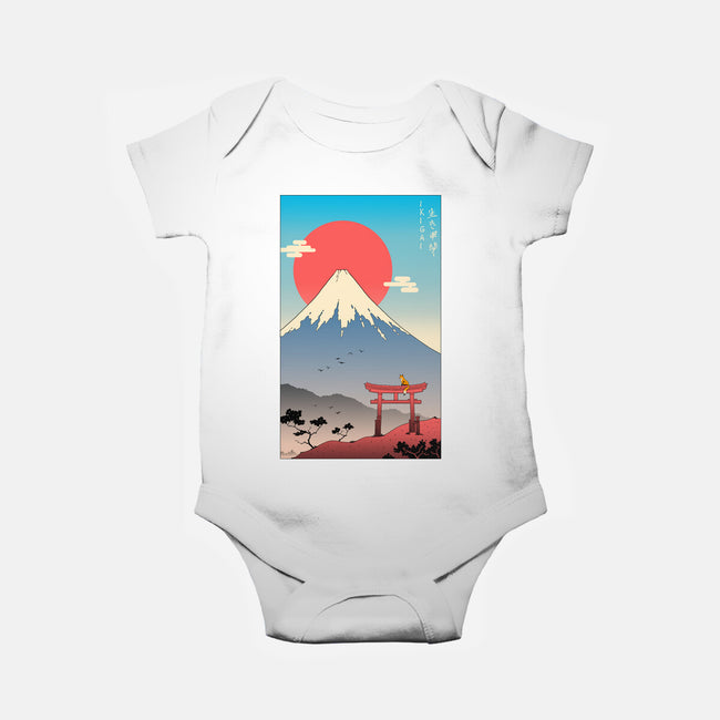 Ikigai In Mt. Fuji-baby basic onesie-vp021