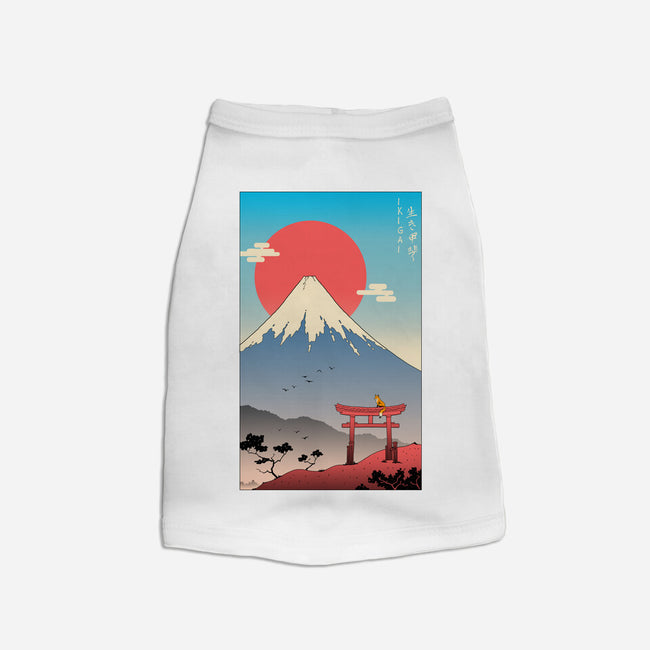 Ikigai In Mt. Fuji-cat basic pet tank-vp021