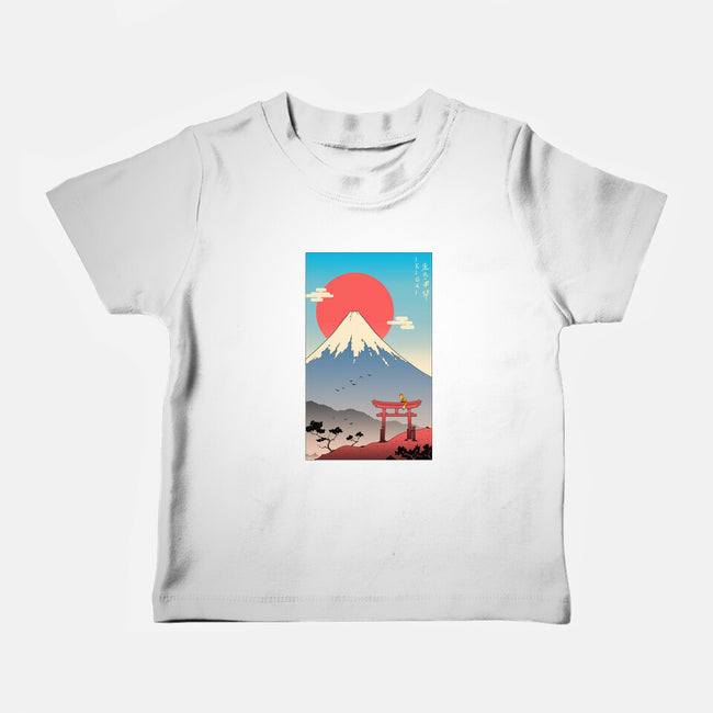 Ikigai In Mt. Fuji-baby basic tee-vp021