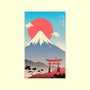 Ikigai In Mt. Fuji-none removable cover throw pillow-vp021