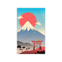 Ikigai In Mt. Fuji-womens off shoulder tee-vp021